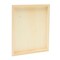 4 Pieces Unfinished Wood Panels for Painting, Blank Wooden Squares for Crafting, Art Pouring (11x14 In)